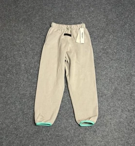 Essentials Fear of God Jogger Sweatpants Kids Size 8 Beige New - Picture 1 of 12