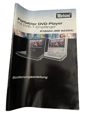Tevion MD 82355 Tragbarer DVD-Player DVB-T Empfänger kein Blu-Ray - Bild 1 von 4