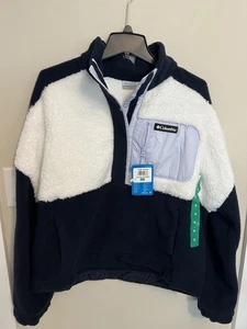 Maglione COLUMBIA DARK NOCTURNAL, SALE MARINO, SNOWDRIFT Boxy Relaxed Fit XL-PRETTY - Foto 1 di 6