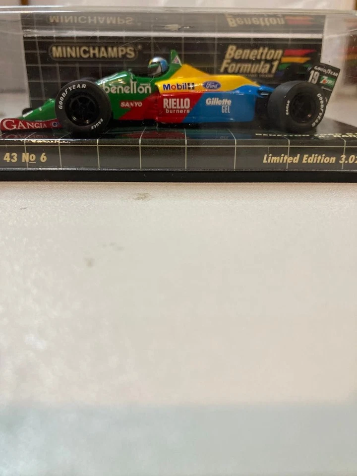 Modellino auto pressofuso Minichamps 1/43 Benetton Ford B189 - Immagine 1 di 4