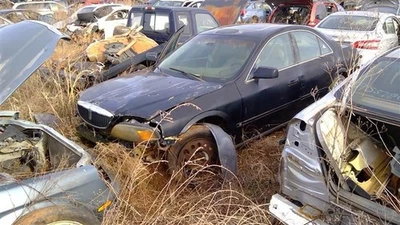 Vidrio de puerta trasera izquierda del conductor para Lincoln LS8 00-06 OEM Foto 1 de 4