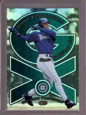 KEN GRIFFEY JR. / JOSE CRUZ 1998 Donruss Preferred Great X-Pectations #1002/3000 Foto 1 de 2