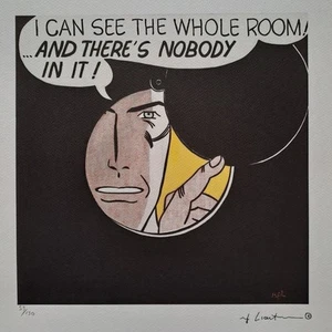 Roy Lichtenstein Signed - I can see the Whole Room - Certificate - Picture 1 of 8
