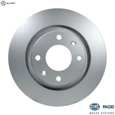 2x BRAKE DISC 8DD 355 102-051 FOR PEUGEOT PARTNER/MPV/PATAGONICA/URBANA/FURGON - Image 1 of 4