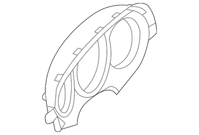 Bisel racimo original Mercedes-Benz 218-680-69-01 Foto 1 de 3