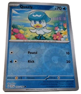 Quaxly Reverse Holo 052/198 Scarlet & Violet Pokemon 2023 Sammelkarte TCG (A0 - Bild 1 von 2