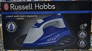 Plancha de vapor Russel Hobbs Light & Easy brights Zafiro, 0.24l, Antical, Azul - Imagen 1 de 1