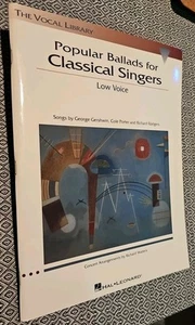 Popular Ballads for Classical Singers, Low Voice - Gershwin, Porter, Rodgers - Picture 1 of 8