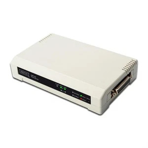 DIGITUS USB & Parallel Druckerserver Printserver 2+1 Port 2x USB A 1x RJ45 - Bild 1 von 2