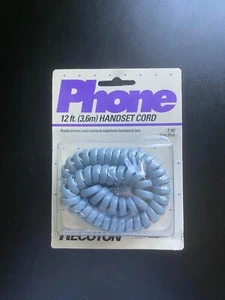 Recoton 12 ft. Cable modular para teléfono T42 gris azul - nuevo - Imagen 1 de 6