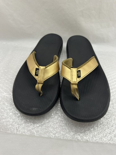 Sandali donna Nike oro ammortizzati 11 infradito perizoma comodi