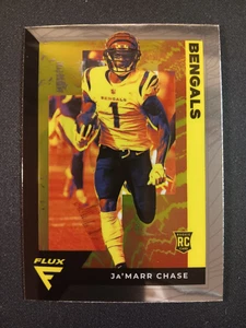 2021 Panini Chronicles Flux Ja'Marr Chase RC #FX-12 - Bild 1 von 2