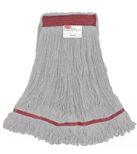3, 6 or 12 Rayon Blend Looped End Large Mop Head 32oz with 1” Headband - Picture 1 of 7