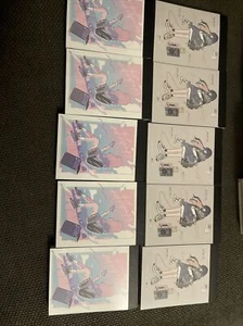 Lot of 10 Mini Memo Pads Japanese Stationery Kamio - Picture 1 of 4