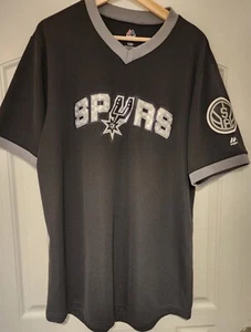 mens large majestic San Antonio spurs basketball jersey  - Picture 1 of 5