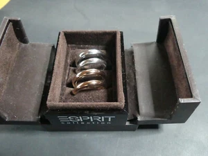 Damen Ring Spirale Esprit Silber Rotgold 925 17,4mm Gr. 54 poliert aufgearbeitet - Bild 1 von 9