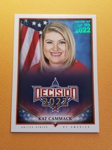 2022 Decision 🇺🇸Kat Cammack🇺🇸 1/1 Ice Blue https: youtu.be/6BYdEWyI-Ds