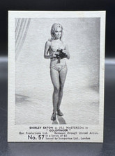 James Bond 007 - 1964 Somportex Film Scenes #57 Shirley Eaton Goldfinger