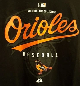 Camiseta MLB Majestic Negra Baltimore Orioles Para Hombre Nueva Con Etiquetas - Imagen 1 de 3