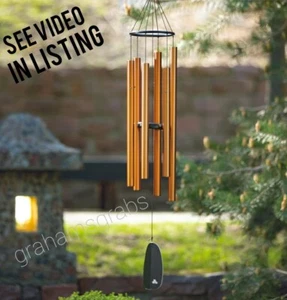 WOODSTOCK CHIMES WINDSINGER CHIMES OF ATHENA BRONZE WIND CHIME WWSZ FREE SHIP - Picture 1 of 5