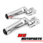 Mpro Silver Front Foot Pegs 25Mm Adjustable For Suzuki Tl1000r 98-03 02 01 00 99