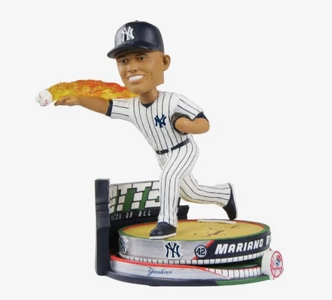 Mariano Rivera New York Yankees "Cutter" Bobblehead- NIB Cover