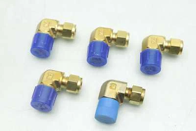 5 New Parker 6-8 CBZ-B CPI Male Elbows / 3/8" Tube x 1/2" MNPT / B-600-2-8 - Image 1 of 3