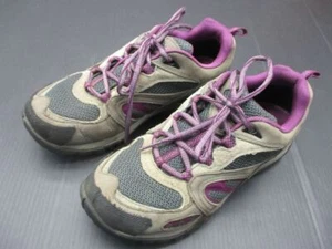 Merrell Size 6 Womens Gray/Purple Leather Air Cushion Select Grip Sneakers 2G - Picture 1 of 8