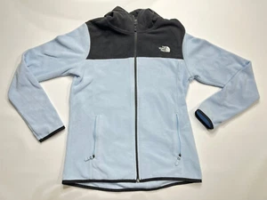 The North Face Jacket Womens Small S Fleece Hooded Full Zip - Picture 1 of 10