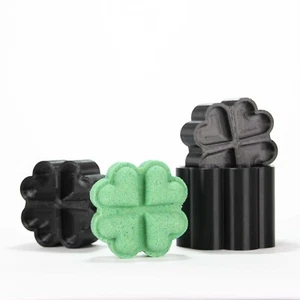 Four Hearts Bath Bomb Mold, DIY original BathBombs Set 3D Printed Kit - Picture 1 of 8