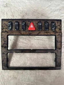 98-03 Mercedes Benz W210 E55 AMG Wood Dash Trim With Controls - Picture 1 of 5