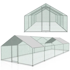 Hühnerstall Hühnerhaus Küken Hühnergehege Kleintierstall 6/9/12/18/24m² - Bild 1 von 16
