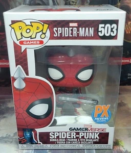 Funko Pop Gamerverse Marvel Spider-Man Spider-Punk #503 PX Previews Exclusivo - Imagen 1 de 6