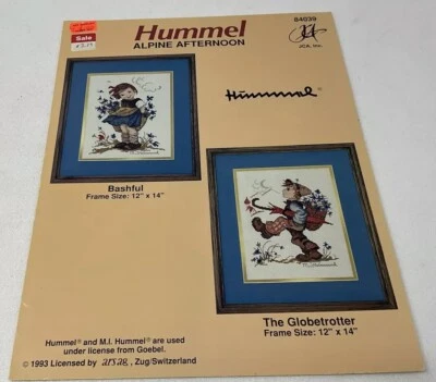 Hummel 84039 Cross Stitch ALPINE AFTERNOON  Bashful & Globetrotter - Image 1 of 4