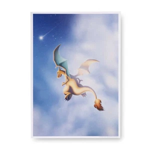 Charizard Flight Poster Pokemon Scarlet and Violet Official Nintendo Switch New - Picture 1 of 1