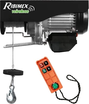 Paranco Elettrico Telecomandato PE200/400T RIBIMEX Fune 18mt - Immagine 1 di 2
