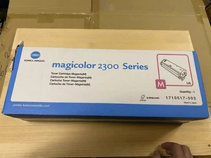 Konica Minolta magicolor 2300 magenta toner cartridge - Picture 1 of 5