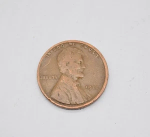 1911 US Lincoln Wheat Cent - Better Coin Early Date + Free Shipping - Picture 1 of 2