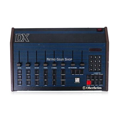 Oberheim DX 6 Vozes Vintage Máquina de Bateria Analógica Rara - Imagem 1 de 4