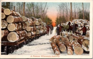 Postal registro famosa industria de Wisconsin publicada 1910 Princeton WI 6527 - Imagen 1 de 2