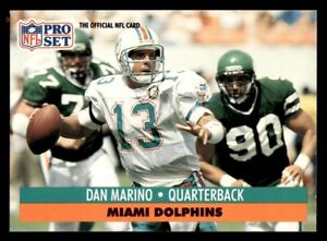 1991 Pro Set Dan Marino #210 Miami Dolphins  Near Mint or Better