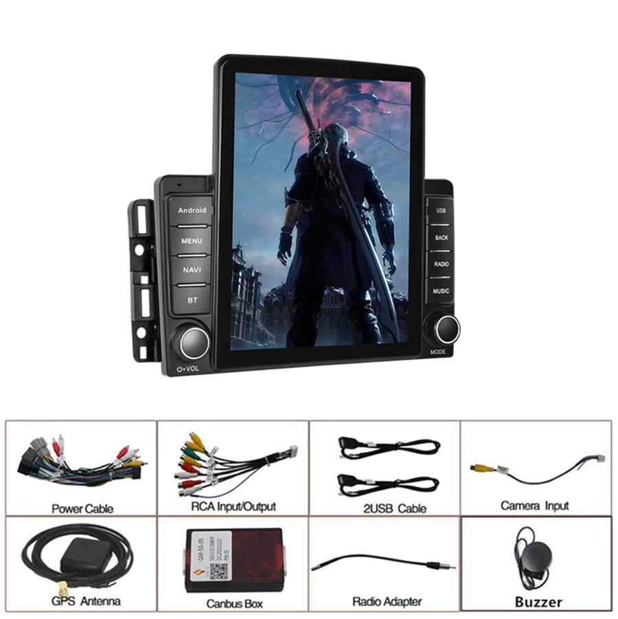 Radio estéreo GPS para automóvil Android 10.1 2+32G 9,5" para GMC Chevrolet Chevy Yukon Sierra Foto 1 de 4