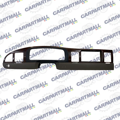 1998-2002 Lincoln Town Car Dash Instrument Panel Cluster Bezel Cover Trim OEM - Image 1 of 4