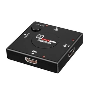 Interruptor HDMI 3 puertos AUTO Switcher Splitter Selector HDTV 2160& DE - Imagen 1 de 12