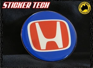 TYPE R H JDM WHEEL CENTER CAP BADGE EMBLEM STICKER DECAL SUITS HONDA CIVIC EG EK - Picture 1 of 2