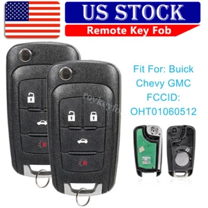 2 Replacement Remote Key Fob for 2010 2011 2012 2013 2014 2015 2016 Chevy Camaro - Foto 1 di 8