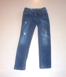 Girl's SO Frayed Style Skinny Leggings Denim Jeans 7 - Picture 1 of 2
