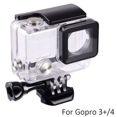 Carcasa protectora impermeable exterior para GoPro Hero 4/Hero 3+/Hero3 Foto 1 de 4