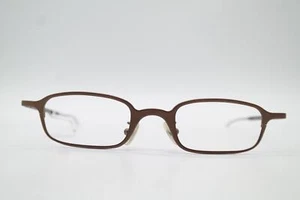 Vintage L.A. Eyeworks Chai 445 Bronze Oval Brille Brillengestell eyeglasses NOS - Picture 1 of 6