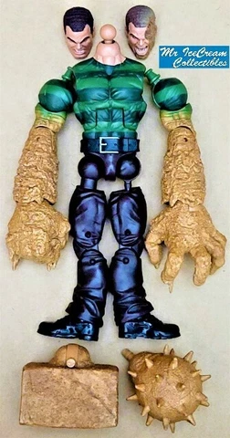 Marvel Legends Sandman BAF Cover